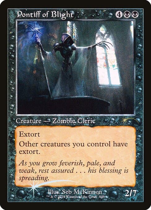 Pontiff of Blight from Secret Lair Drop (Rare)
