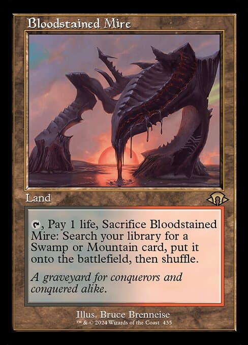 Bloodstained Mire from Modern Horizons 3 (Rare)
