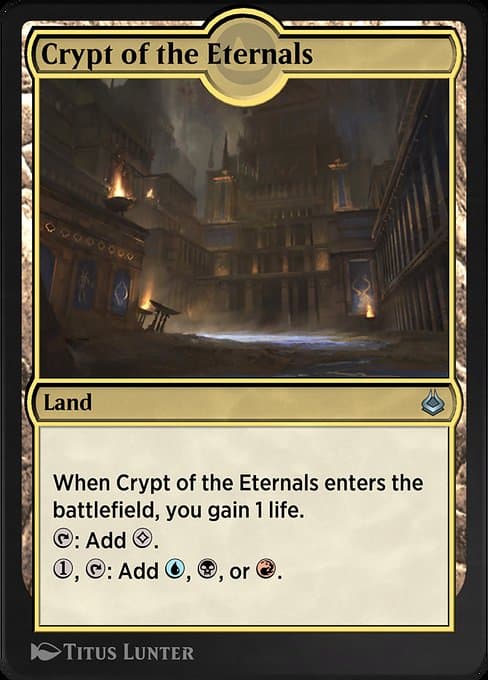 Crypt of the Eternals from Amonkhet Remastered (Uncommon)