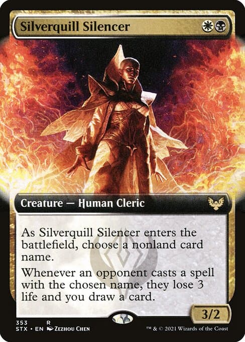 Silverquill Silencer from Strixhaven: School of Mages (Rare)