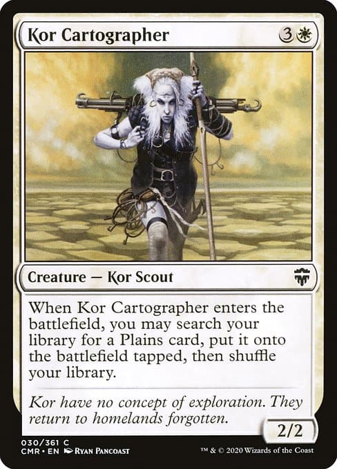 Kor Cartographer from Commander Legends (Common)
