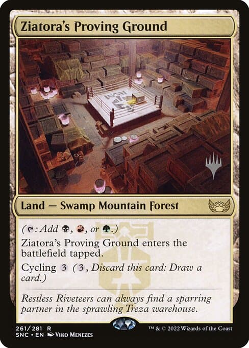 Ziatora's Proving Ground from Streets of New Capenna Promos (Rare)