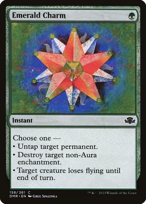 Emerald Charm from Dominaria Remastered (Common)