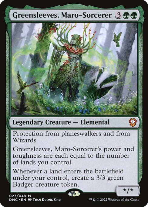 Greensleeves, Maro-Sorcerer (Mythic)