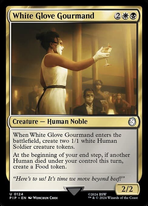 White Glove Gourmand (Uncommon)