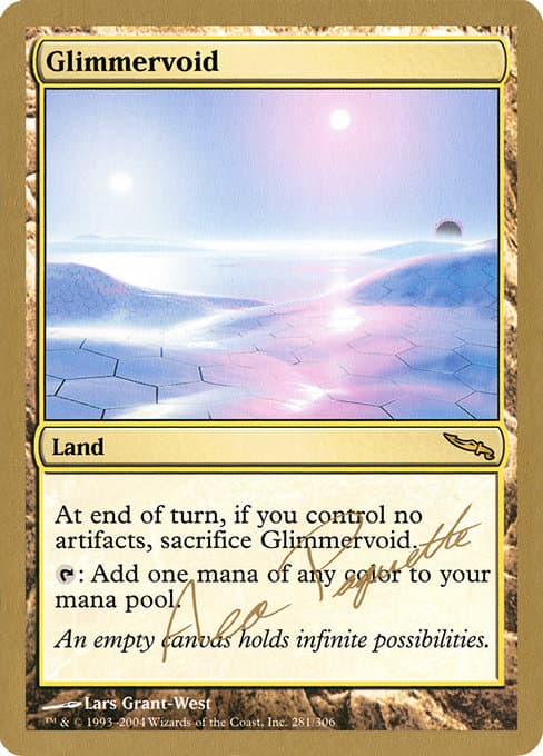 Glimmervoid from World Championship Decks 2004 (Rare)