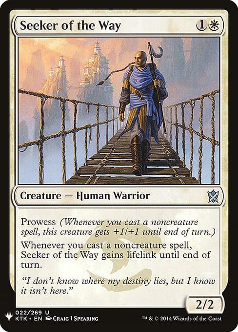 Seeker of the Way from The List (Uncommon)