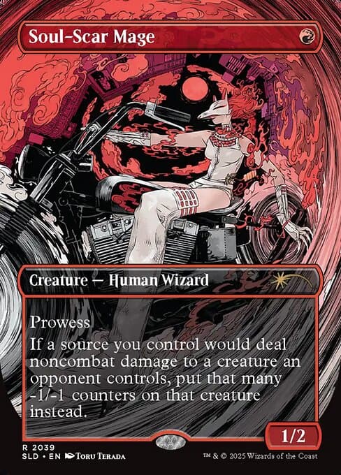 Soul-Scar Mage from Secret Lair Drop (Rare)