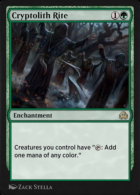 Cryptolith Rite from Shadows over Innistrad Remastered (Rare)