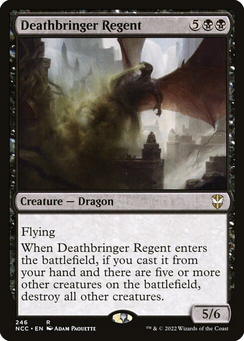 Deathbringer Regent from New Capenna Commander (Rare)