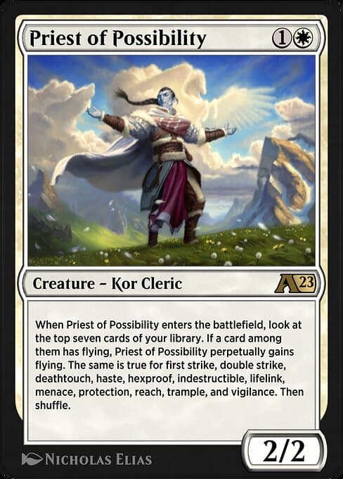 Priest of Possibility (Rare)