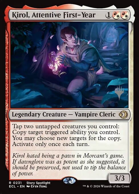 Kirol, Attentive First-Year (Rare)