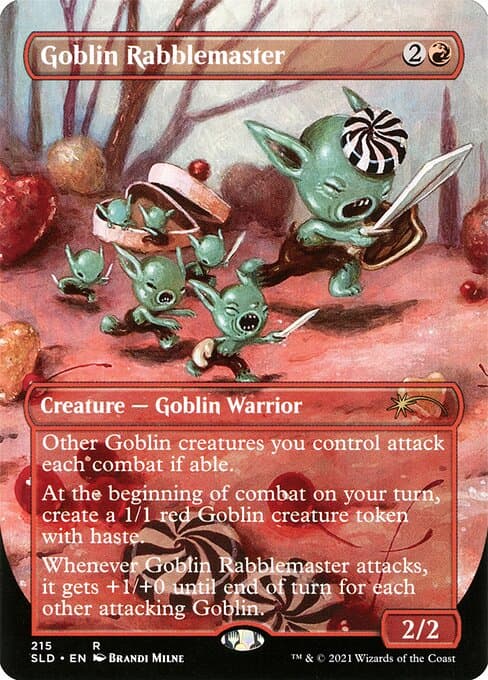 Goblin Rabblemaster from Secret Lair Drop (Rare)