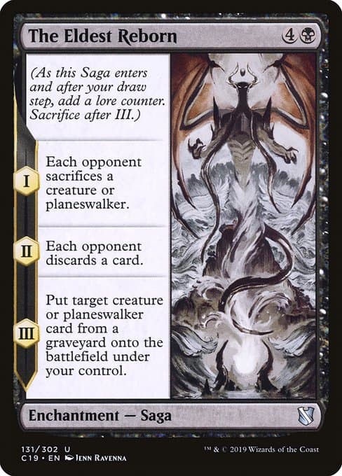 The Eldest Reborn from Commander 2019 (Uncommon)