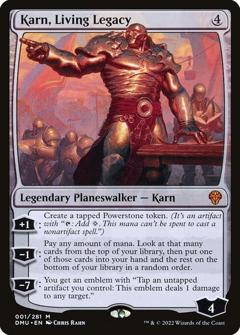 Karn, Living Legacy (Mythic)
