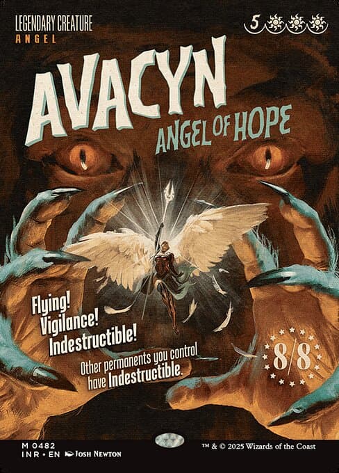 Avacyn, Angel of Hope from Innistrad Remastered (Mythic)