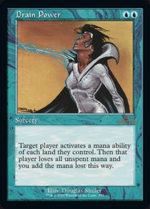 Drain Power from 30th Anniversary Edition (Rare)