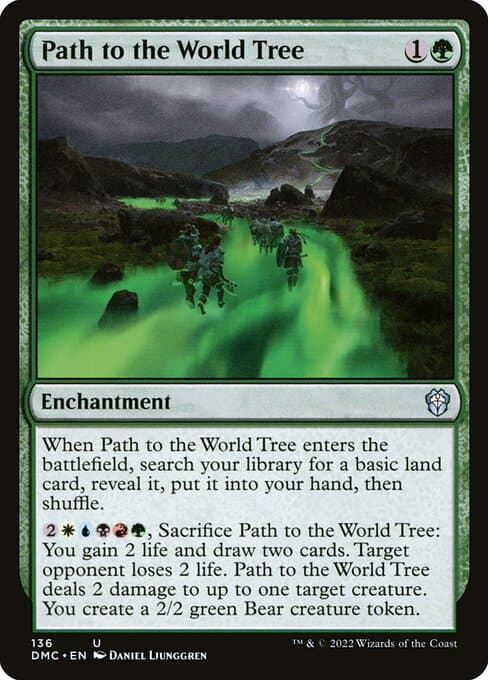 Path to the World Tree from Dominaria United Commander (Uncommon)