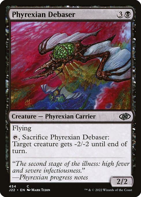 Phyrexian Debaser from Jumpstart 2022 (Common)