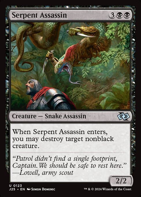 Serpent Assassin from Foundations Jumpstart (Uncommon)