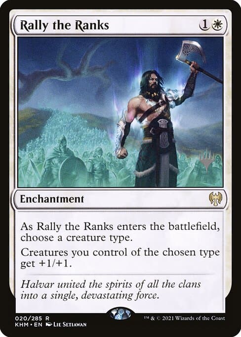 Rally the Ranks from Kaldheim Promos (Rare)