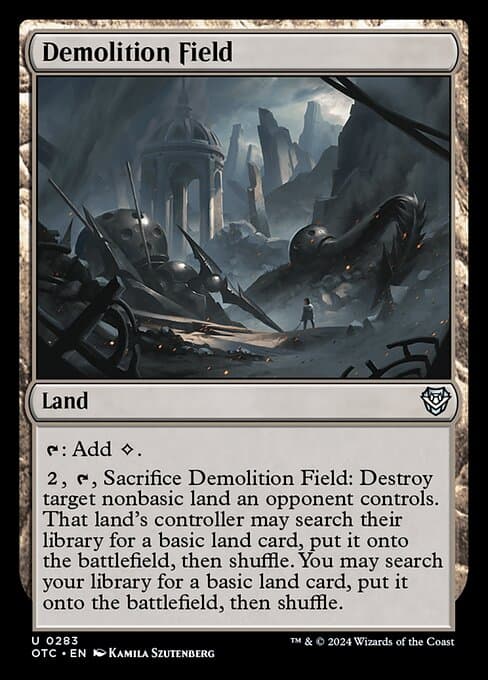 Demolition Field (Uncommon)