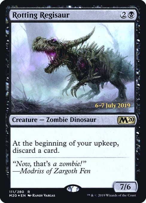 Rotting Regisaur from Core Set 2020 Promos (Rare)