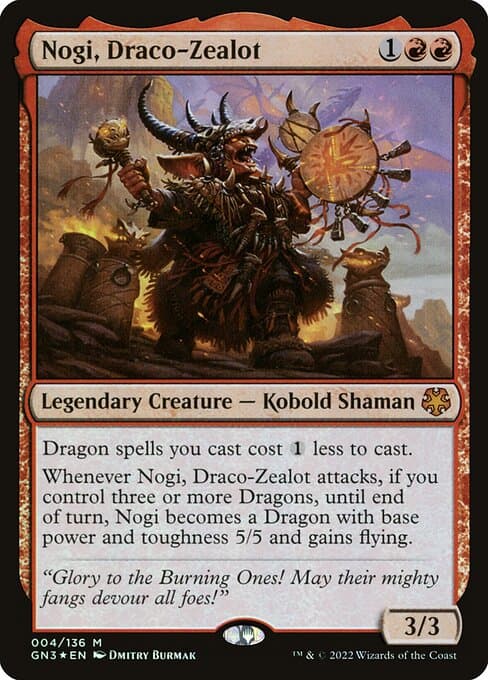 Nogi, Draco-Zealot from Game Night: Free-for-All (Mythic)