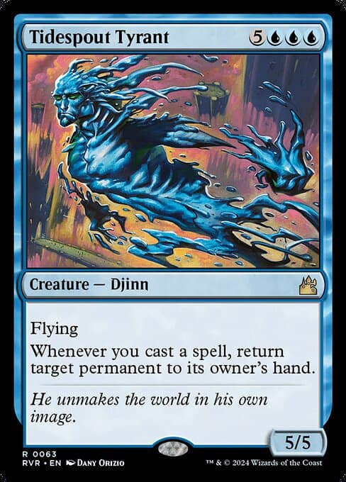 Tidespout Tyrant from Ravnica Remastered (Rare)