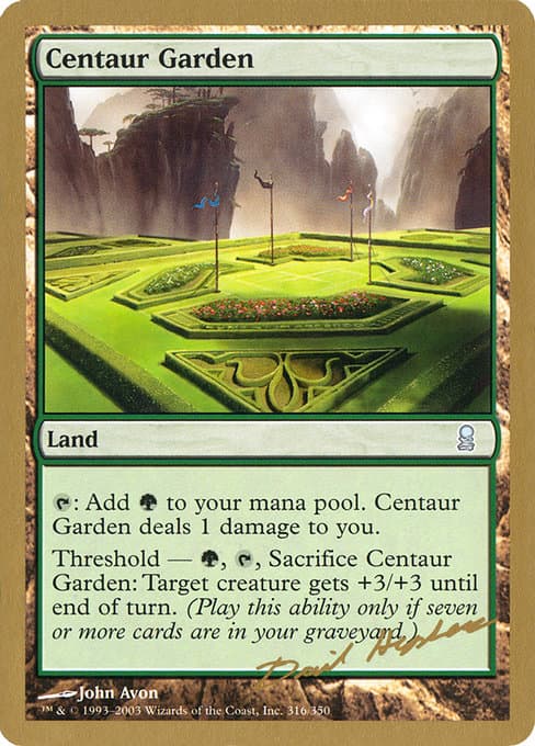 Centaur Garden from World Championship Decks 2003 (Uncommon)