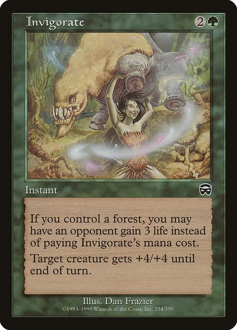 Invigorate from Mercadian Masques (Common)