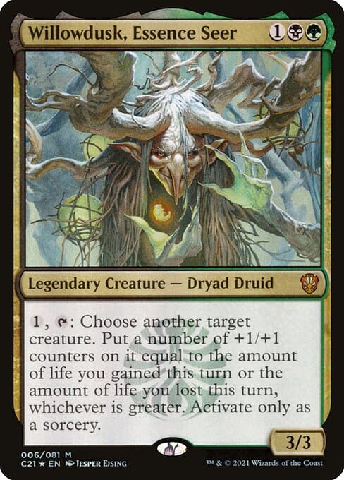 Willowdusk, Essence Seer from Commander 2021 (Mythic)