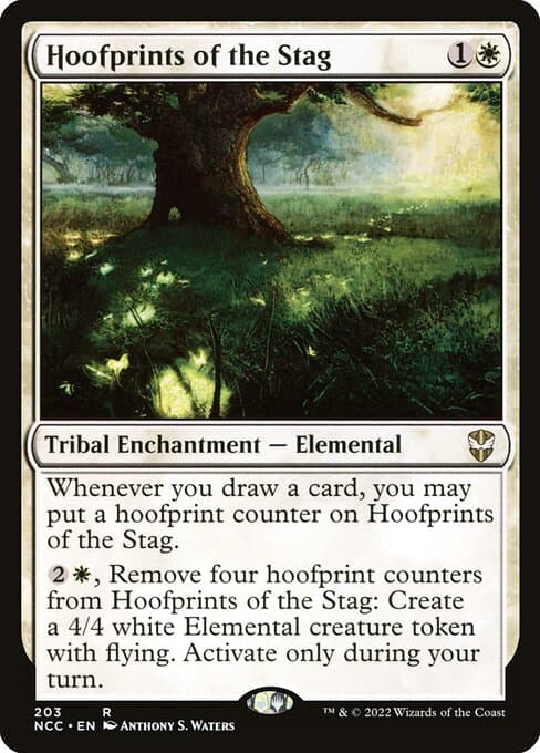 Hoofprints of the Stag from New Capenna Commander (Rare)