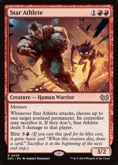 Star Athlete from Duskmourn: House of Horror Commander (Rare)