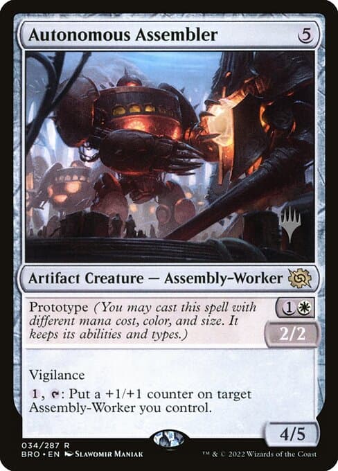 Autonomous Assembler from The Brothers' War Promos (Rare)