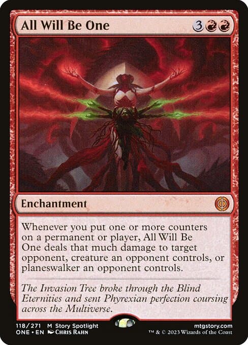All Will Be One from Phyrexia: All Will Be One (Mythic)