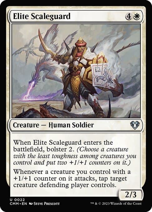 Elite Scaleguard from Commander Masters (Uncommon)
