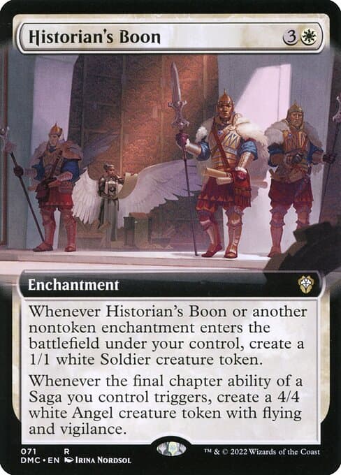 Historian's Boon from Dominaria United Commander (Rare)
