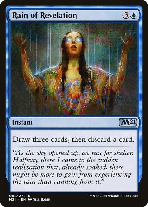 Rain of Revelation from Core Set 2021 (Uncommon)