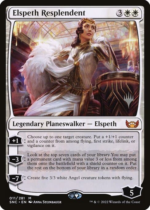 Elspeth Resplendent from Streets of New Capenna Promos (Mythic)