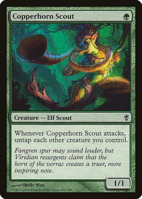 Copperhorn Scout from Conspiracy (Common)