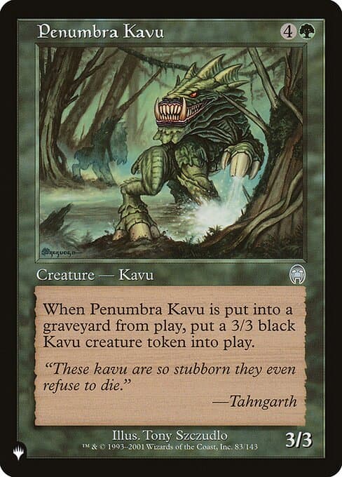 Penumbra Kavu from The List (Uncommon)