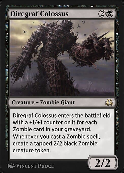 Diregraf Colossus from Shadows over Innistrad Remastered (Rare)