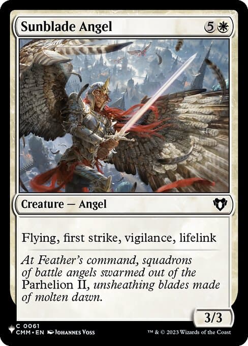 Sunblade Angel from The List (Common)