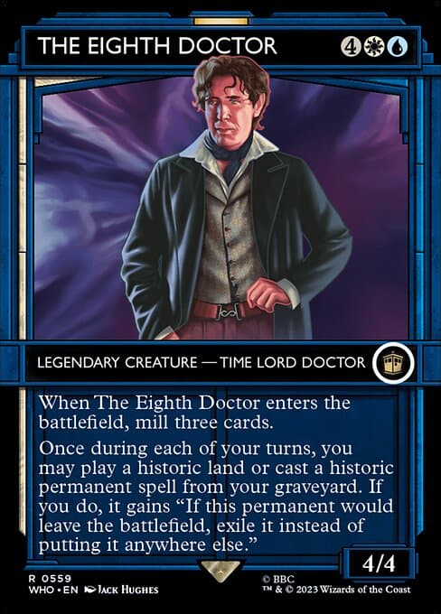 The Eighth Doctor from Doctor Who (Rare)