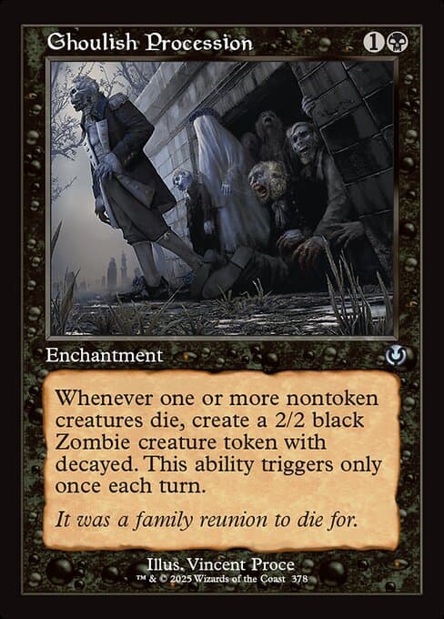Ghoulish Procession from Innistrad Remastered (Uncommon)