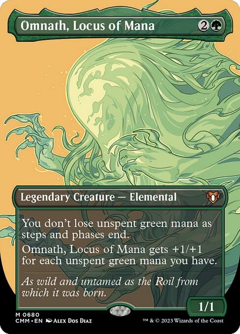 Omnath, Locus of Mana from Commander Masters (Mythic)