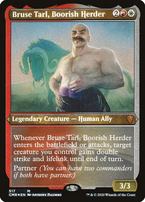 Bruse Tarl, Boorish Herder from Commander Legends (Mythic)