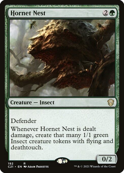 Hornet Nest from Commander 2021 (Rare)