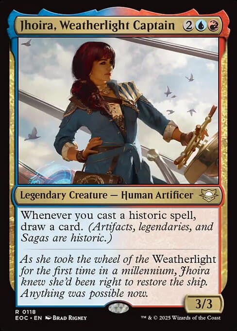 Jhoira, Weatherlight Captain from Edge of Eternities Commander (Rare)